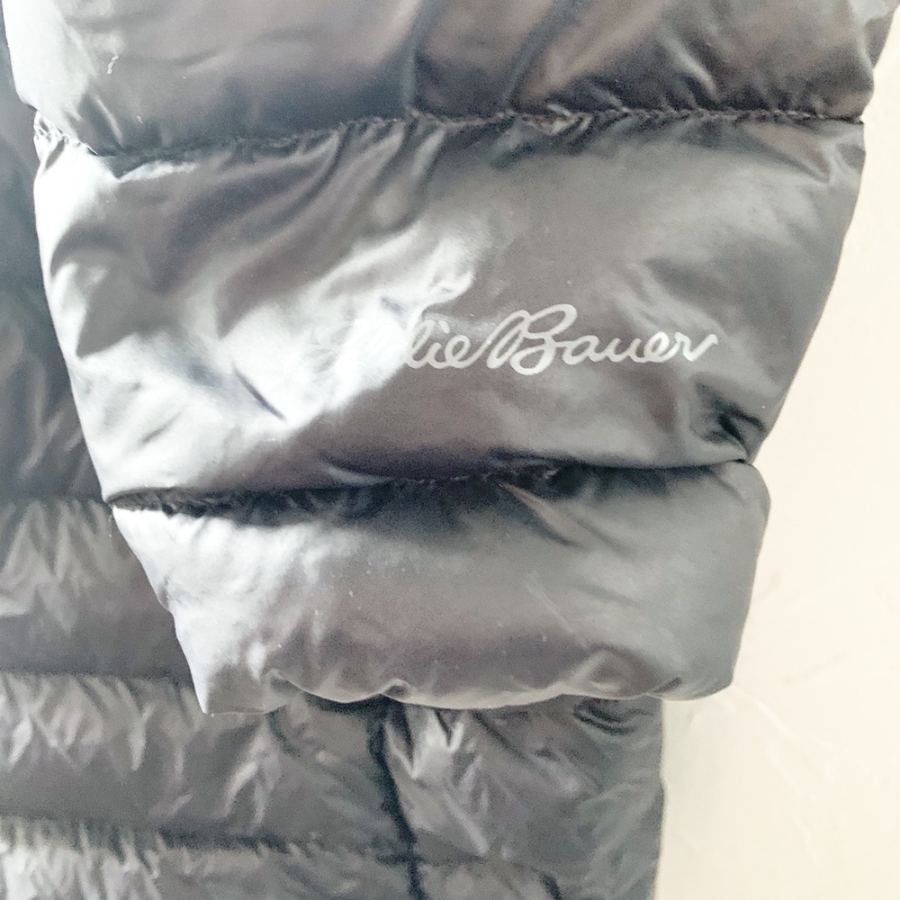 Eddie Bauer Black Down CirrusLite Parka - Picture 6 of 7